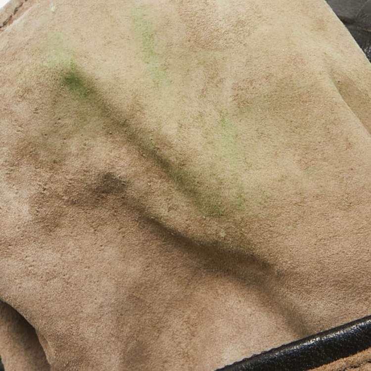 Pre Owned Bottega Veneta Dark Choco Brown Intrecciato Leather Cube Shoulder Bag