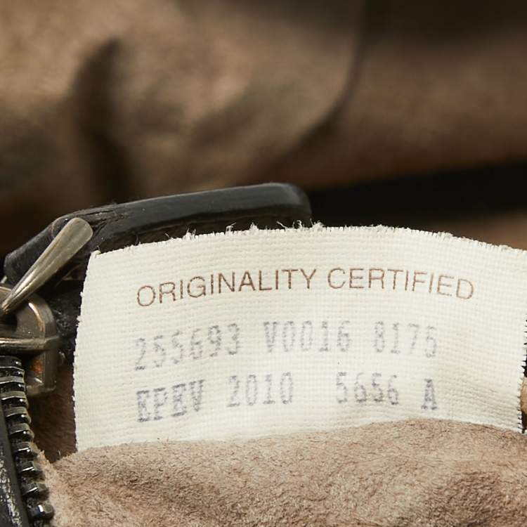 Pre Owned Bottega Veneta Dark Choco Brown Intrecciato Leather Cube Shoulder Bag