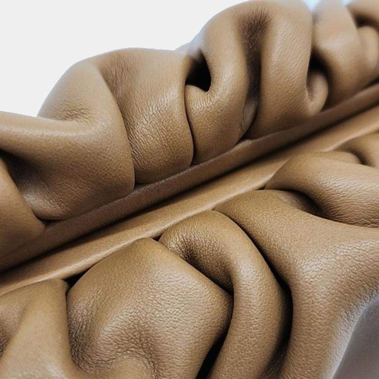 مملوكة مسبقًا Bottega Veneta Camelton Leather Butter Calf Pouch Bag