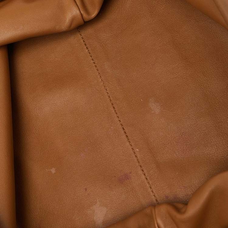 Pre Owned Bottega Veneta Brown Leather The Pouch Clutch