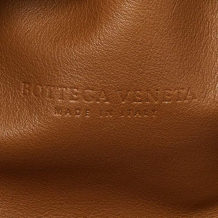 Pre Owned Bottega Veneta Brown Leather The Pouch Clutch