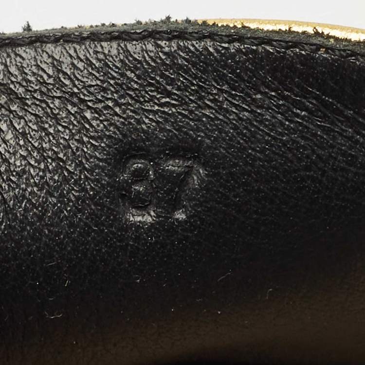 Pre Owned Bottega Veneta Gold Leather Intrecciato Espadrille Flats Size 37