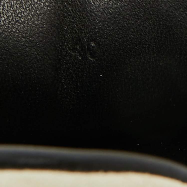 Pre Owned Bottega Veneta Orbit Flash Size 40 Cream Nylon and Suede Lace Up Sneakers