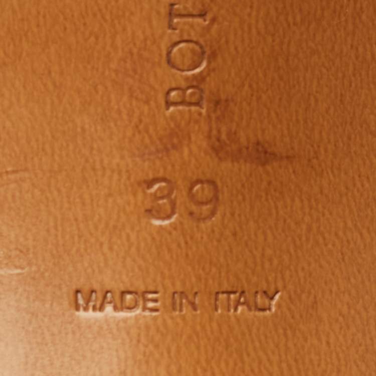 مملوكة مسبقًا Bottega Veneta Ravello Size 39 White Leather Slide Sandals