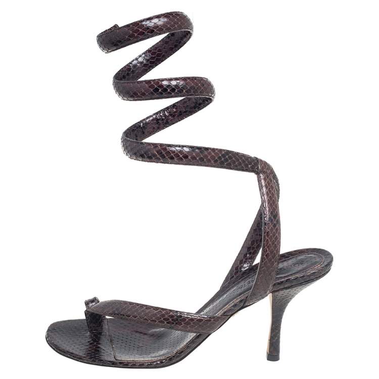 Bottega snake sandals hot sale