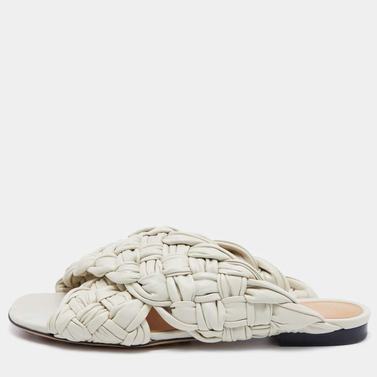 Bottega veneta best sale board flat sandals