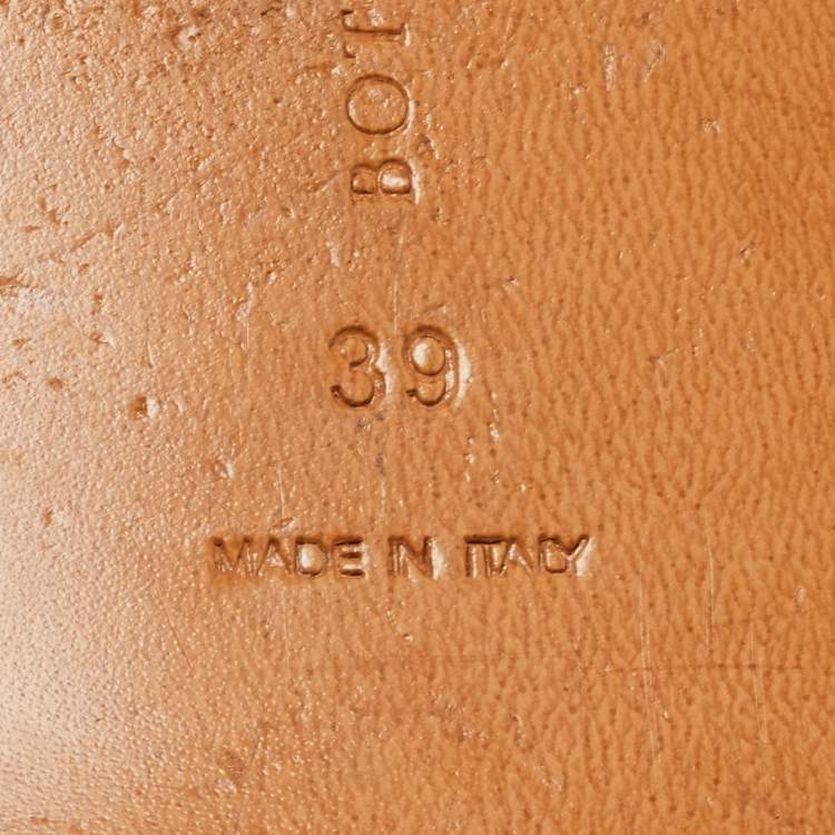 Pre Owned Bottega Veneta Silver Intrecciato Leather Flat Slides Size 39