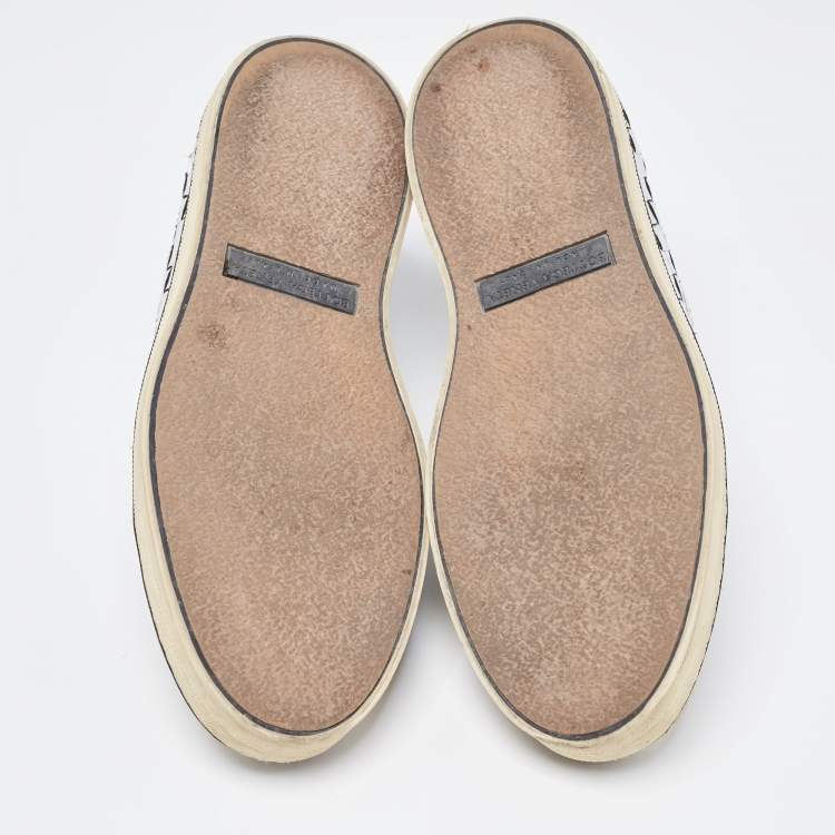 Pre Owned Bottega Veneta Tricolor Suede And Intrecciato Leather Low Top Sneakers Size 37.5