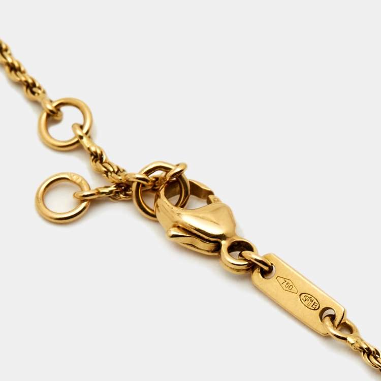 Pre Owned Boucheron Serpent Boheme Lapis Lazuli Diamond 18k Yellow Gold Bracelet