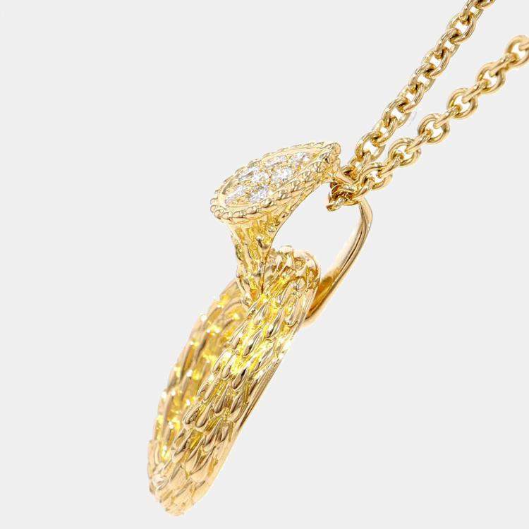 Serpent boheme long necklace 16 motifs malachite | Jewelry | Boucheron  Worldwide