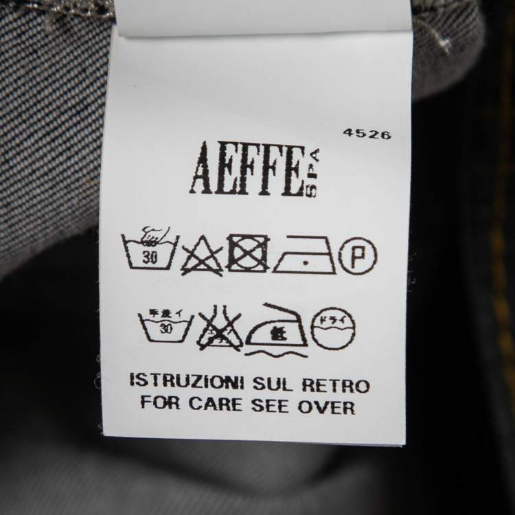 Pre Owned Boutique Moschino Denim Halter Neck Belted Mini Dress M