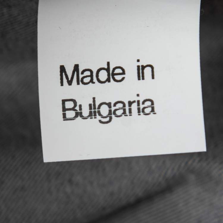 Pre Owned Boutique Moschino Denim Halter Neck Belted Mini Dress M