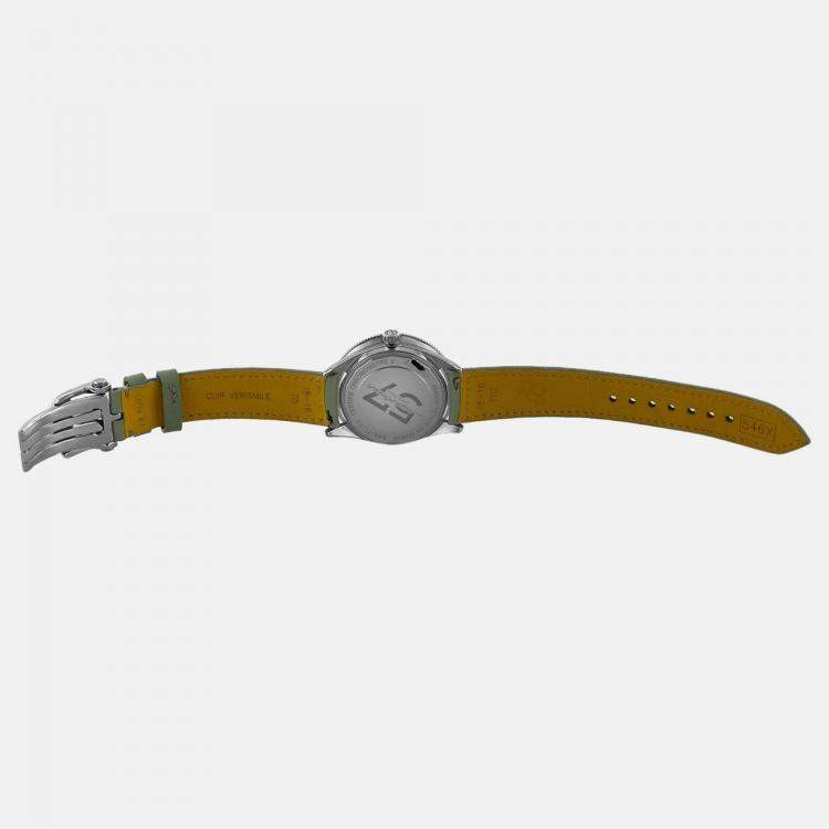 Pre Owned Breitling Superocean A10340361L1X1 Automatic Green Stainless Steel Women’s Wristwatch 38 mm