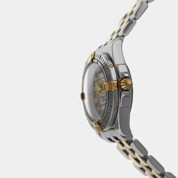 Pre Owned Breitling Cockpit B71356 Quartz MOP Stainless Steel Women's Wristwatch 32 mm