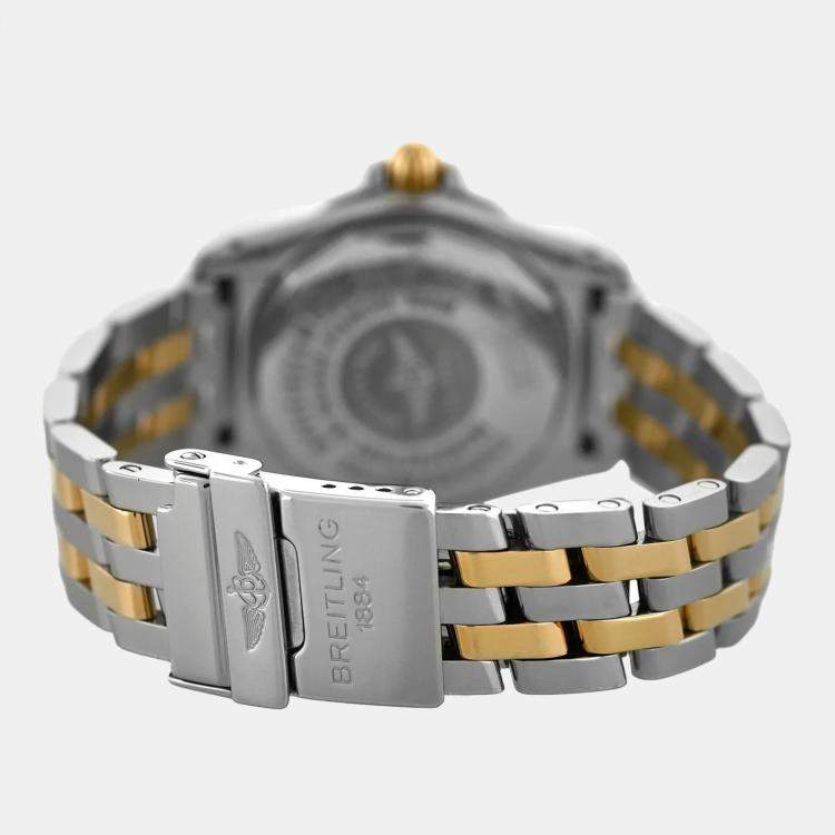 Pre Owned Breitling Cockpit B71356 Quartz MOP Stainless Steel Women's Wristwatch 32 mm
