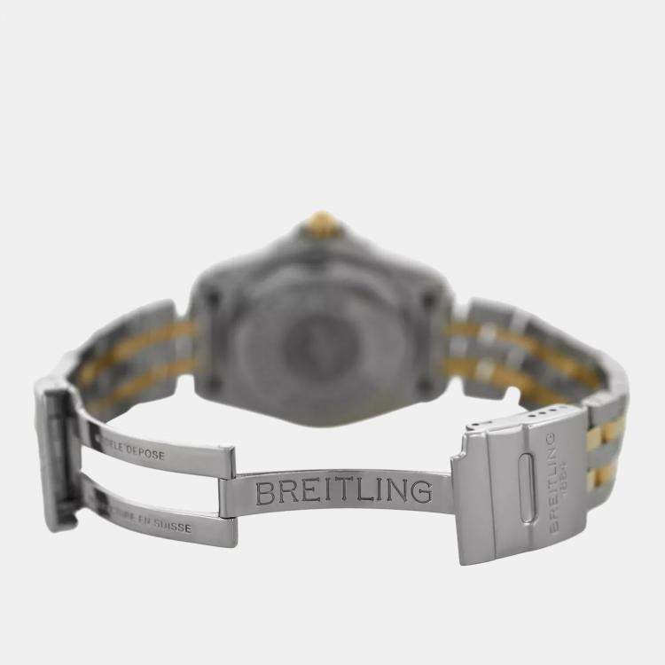 Pre Owned Breitling Cockpit B71356 Quartz MOP Stainless Steel Women's Wristwatch 32 mm