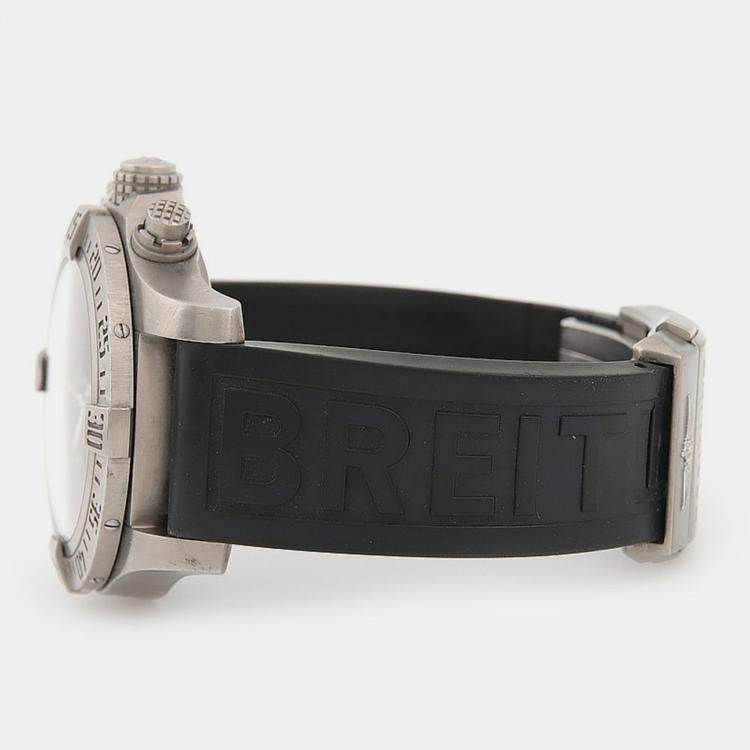 Pre Owned Breitling Avenger E13383 Automatic Chronograph Titanium Men's Wristwatch 44mm