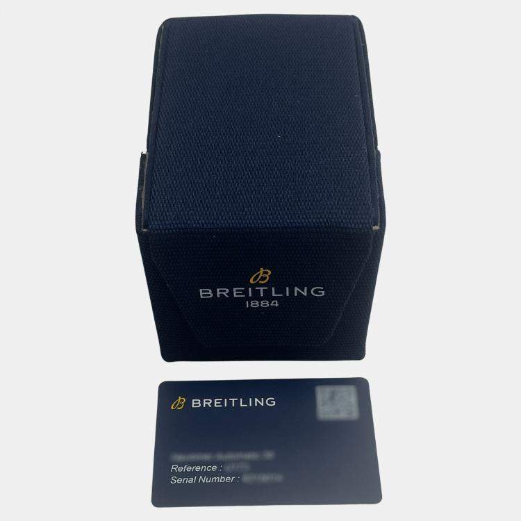Pre Owned Breitling Galactic H7234812/A791 Quartz White 18k Rose Gold Women’s Wristwatch 29mm