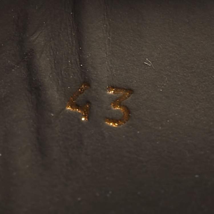 Pre Owned Brunello Cucinelli Size 43 Black Patent Leather Oxfords