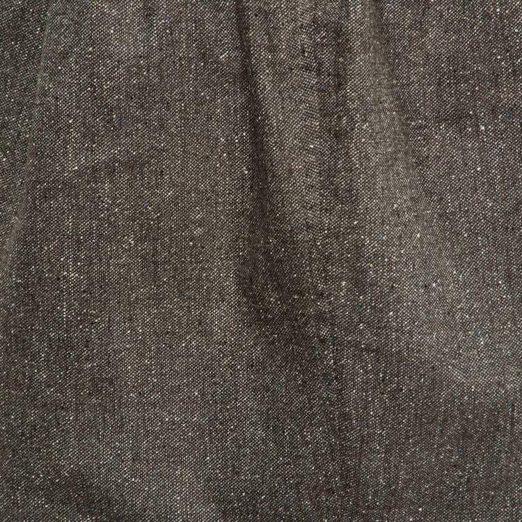 Pre Owned Brunello Cucinelli Brown Wool Elasticated Waist Pencil Skirt M