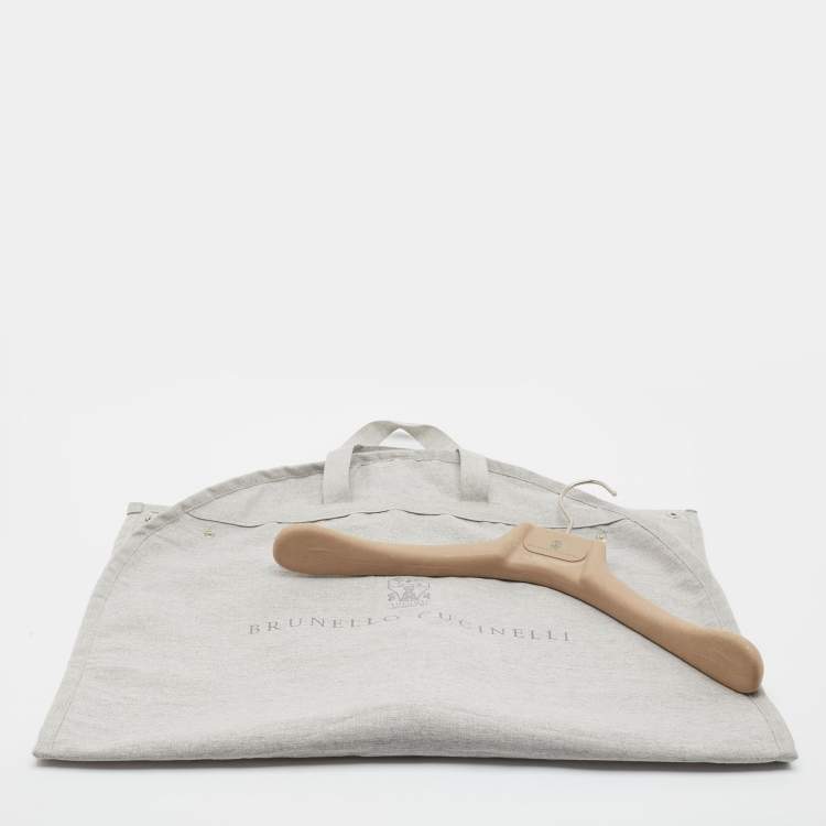 Pre Owned Brunello Cucinelli Beige Synthetic Puffer Down Jacket XS