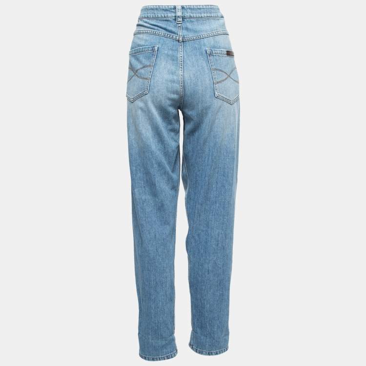 Straight fit high waist jeans Shuttle - Light Blue