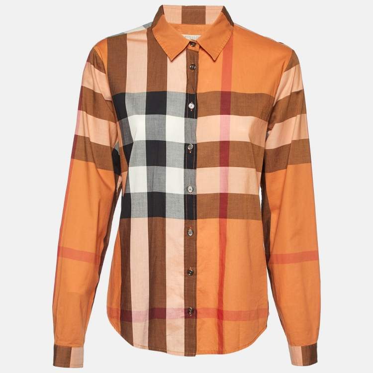 Burberry Brit cotton shirt size deals XL.