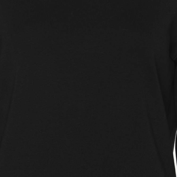 مملوكة مسبقًا Burberry Brit Black Jersey Long Sleeve Top XL