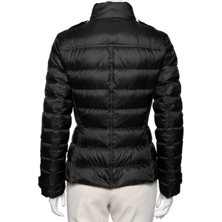 مملوكة مسبقًا Burberry Brit Black Quilted Puffer Dalesbury Jacket S