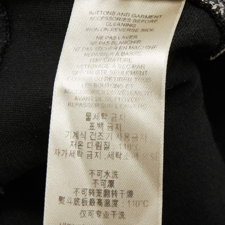 Pre Owned Burberry Brit Black Knit Westbourne Jean Leggings L