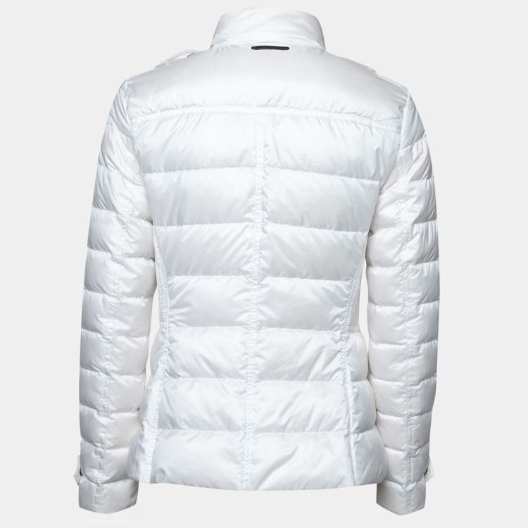 Burberry Brit White Quilted Down Synthetic Puffer Jacket S Burberry Brit |  TLC