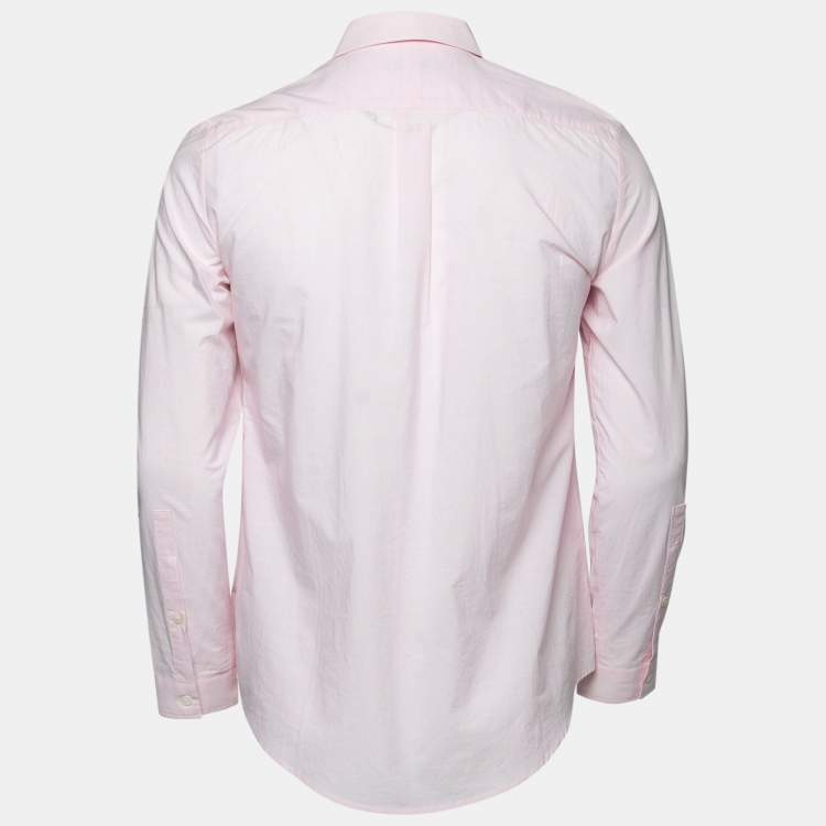 مملوكة مسبقًا Burberry Brit Pink Cotton Button Front Shirt M