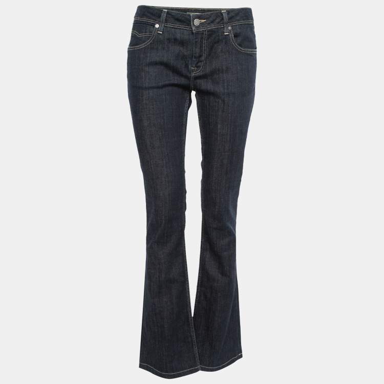 Burberry Brit Blue Denim Boot Leg Jeans M Waist 30