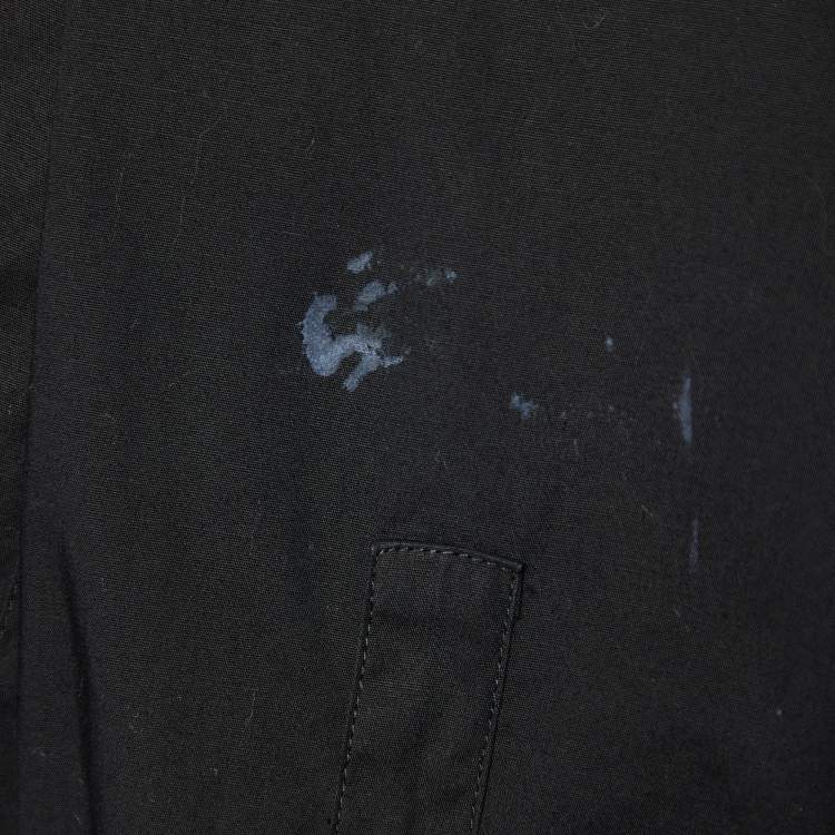 Pre Owned Burberry Brit Black Stretch Cotton Long Sleeve Shirt S