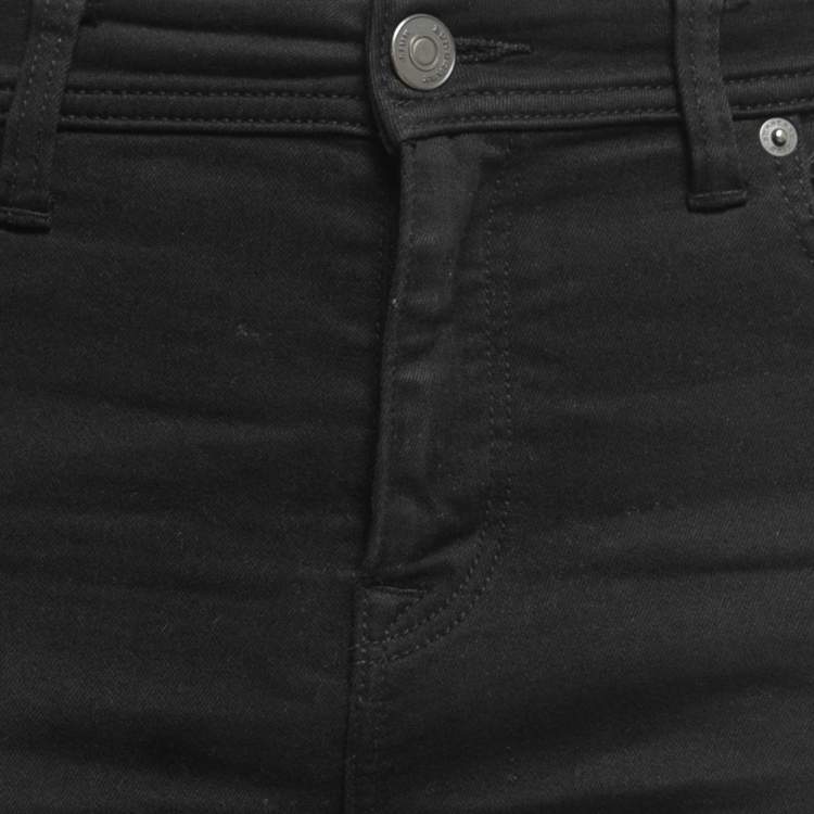 Pre Owned Burberry Brit Black Denim Skinny Jeans S Waist 27"