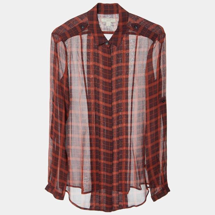 Burberry brit Plaid Made in shops Hong Kong