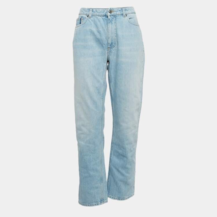 Pre Owned Burberry London Blue Denim Straight Jeans M Waist 30"