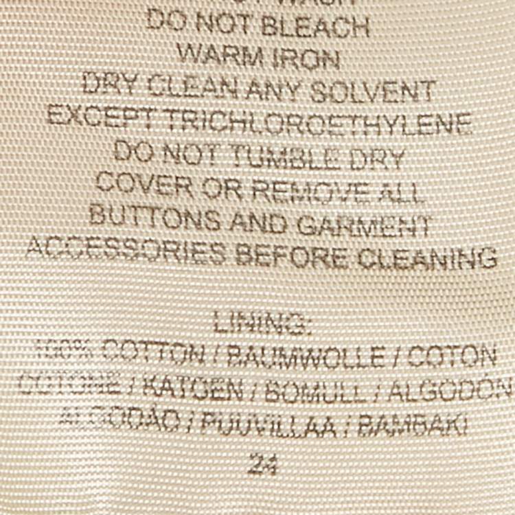 Pre Owned Burberry London Black Cotton Sleeveless Flared Short Dress M