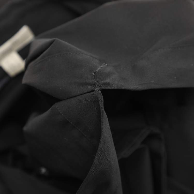 Pre Owned Burberry London Black Cotton Long Sleeve Shirt S