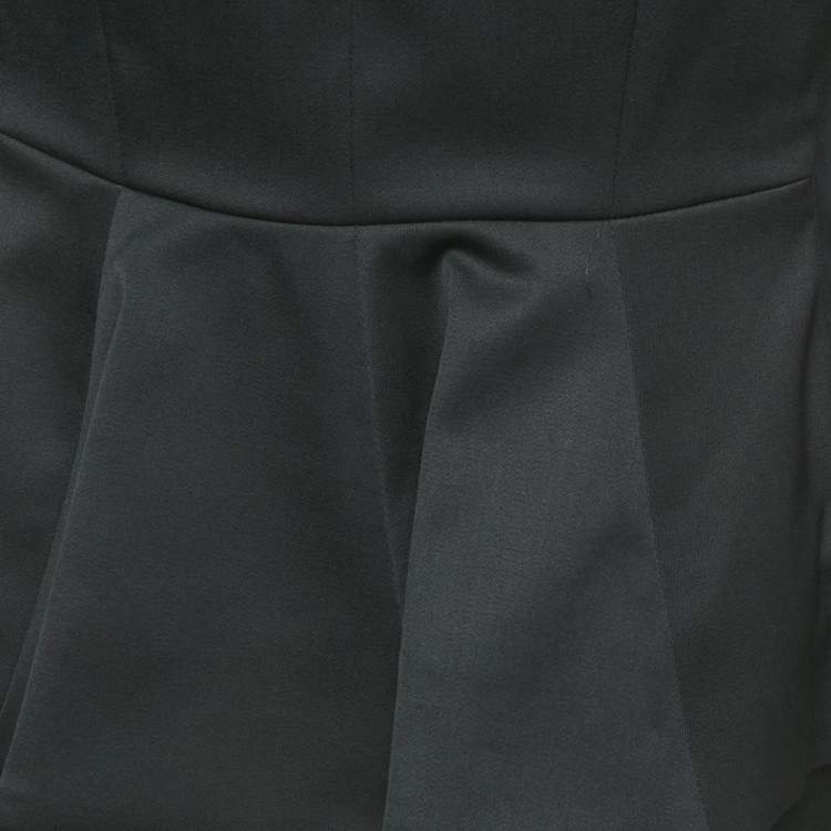 Pre Owned Burberry London Navy Blue Wool Tailored Pants Suit S