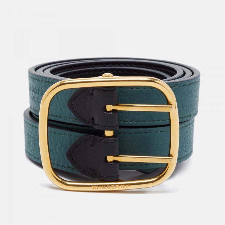 Burberry Women's Reversible Leather Belt