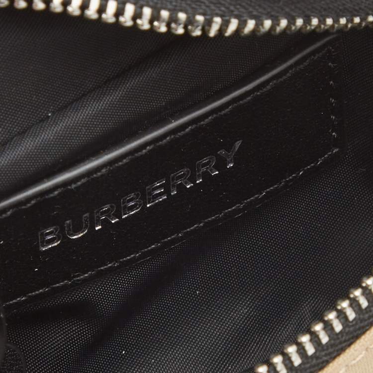 Pre Owned Burberry Multicolor Vintage Check Sonny Bum Bag Charm