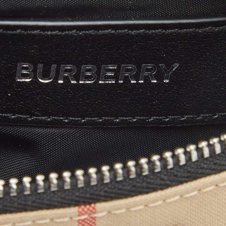 Pre Owned Burberry Multicolor Vintage Check Sonny Bum Bag Charm