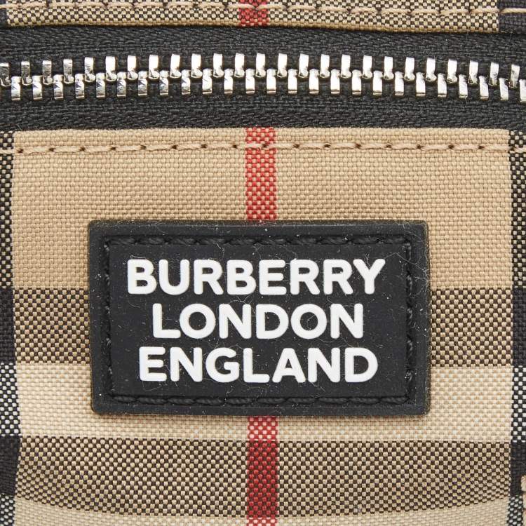 Pre Owned Burberry Multicolor Vintage Check Sonny Bum Bag Charm