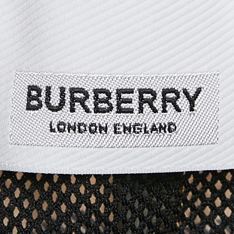 Pre Owned Burberry Beige Checks Synthetic Swim Shorts M
