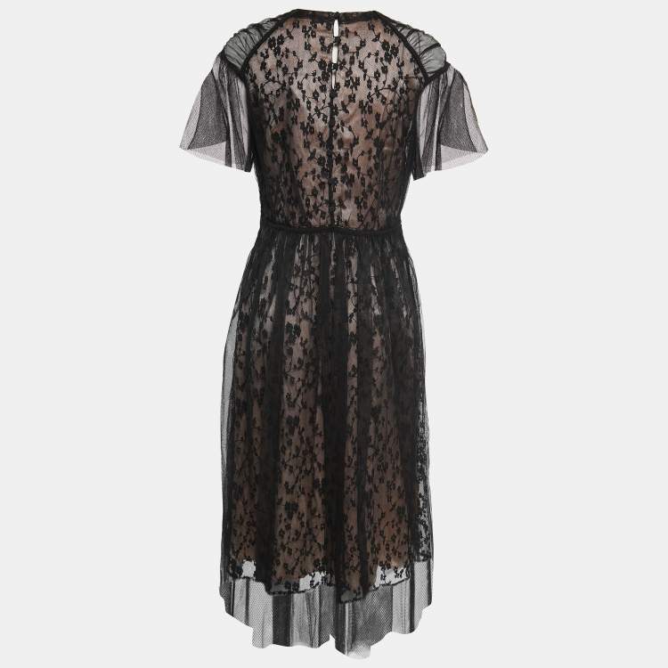 Burberry floral hot sale dress