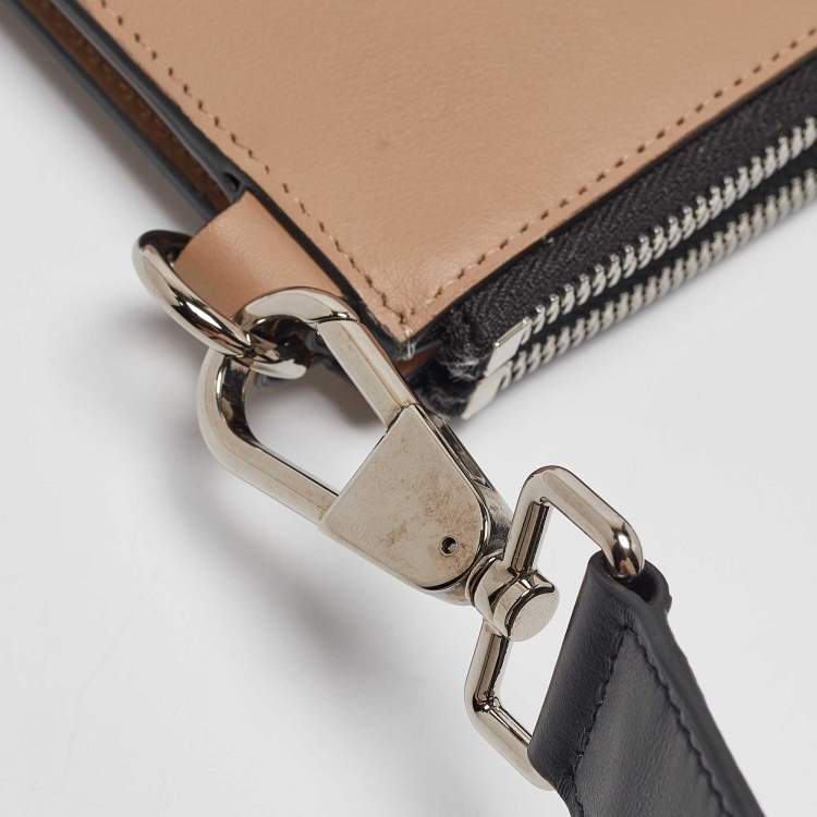 Pre Owned Burberry Multicolor Leather Benji Crossbody Bag