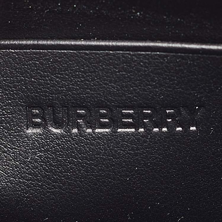 Pre Owned Burberry Multicolor Leather Benji Crossbody Bag
