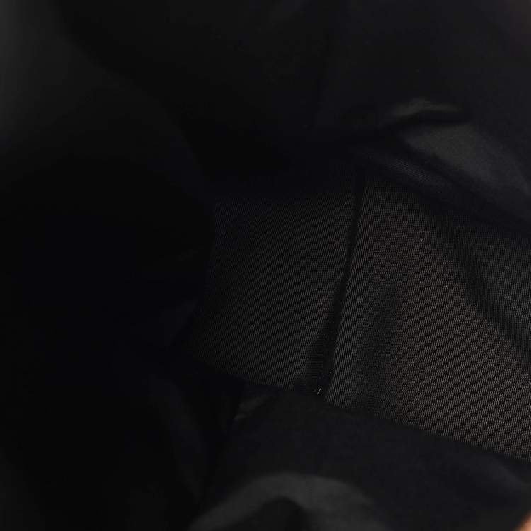 Pre Owned Burberry Red/White Leather Letter Motif Flag Bag