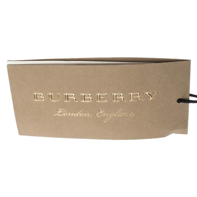 Pre Owned Burberry Black Leather Small Bucket Bag